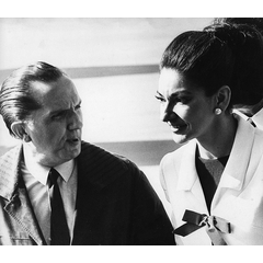 Carlo Giovetti con Maria Callas